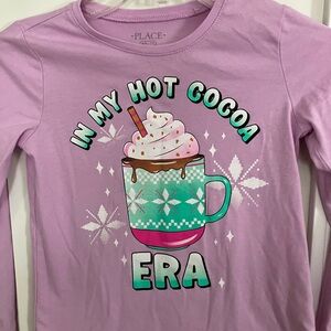 Place Lavender Graphic Tee with Teal, Pink & Black Accents